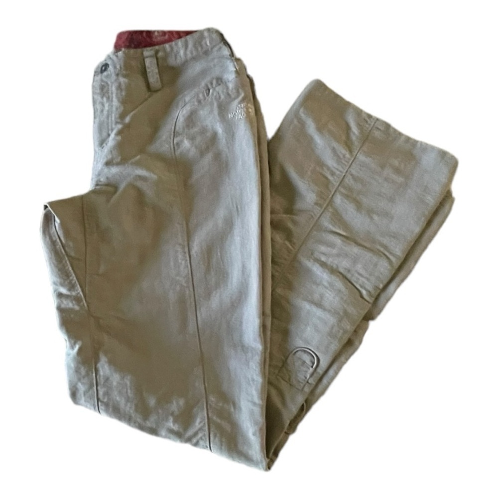 Women’s The North Face Capris Aphrodite 2.0 Khaki Hiking Camp Capris Size 4